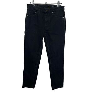 Saint Laurent Paris Skinny Cropped Jeans Black Size 29 YSL D05